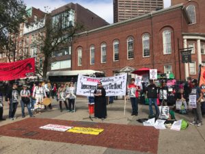 Indigenous Peoples Day rally in Boston Common